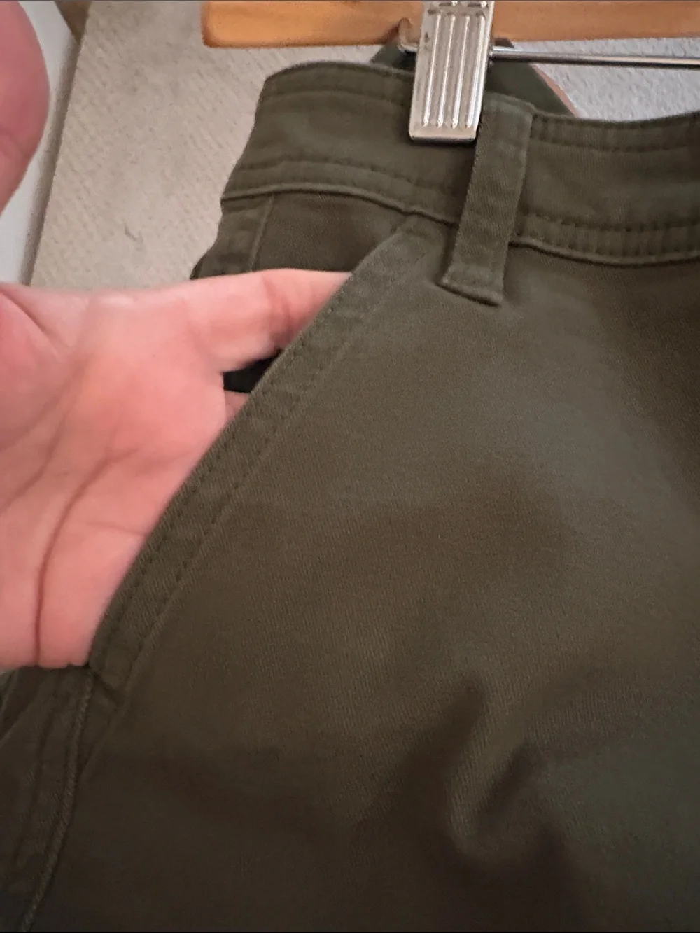 J. Crew Olive Utility Cargo Pants
